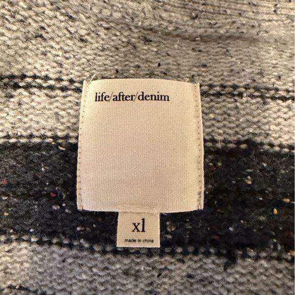 life/after/denim Shawl Collar Cardigan – Southwest Pattern Mens XL - Picture 3 of 3